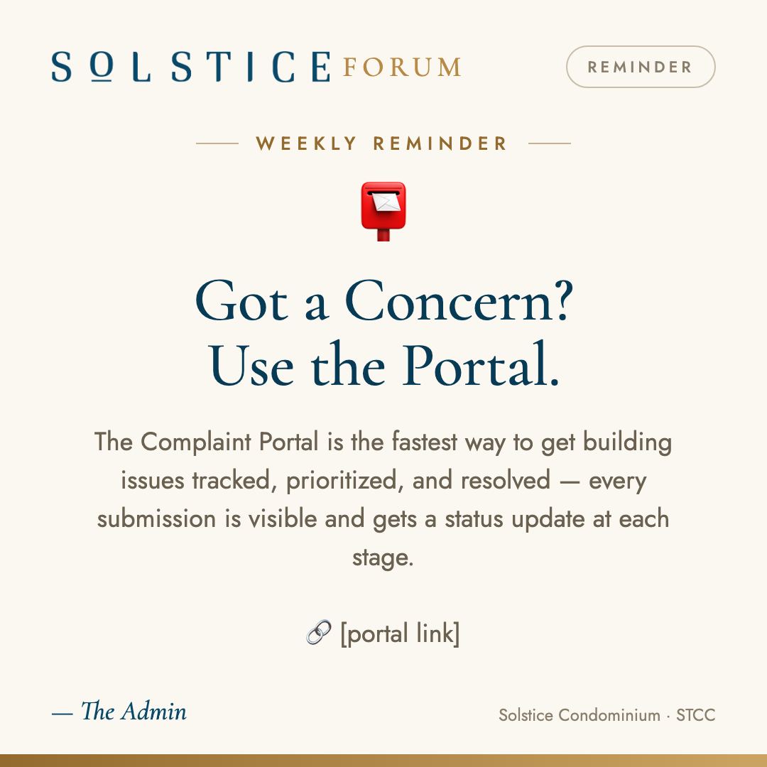 Use the portal reminder card
