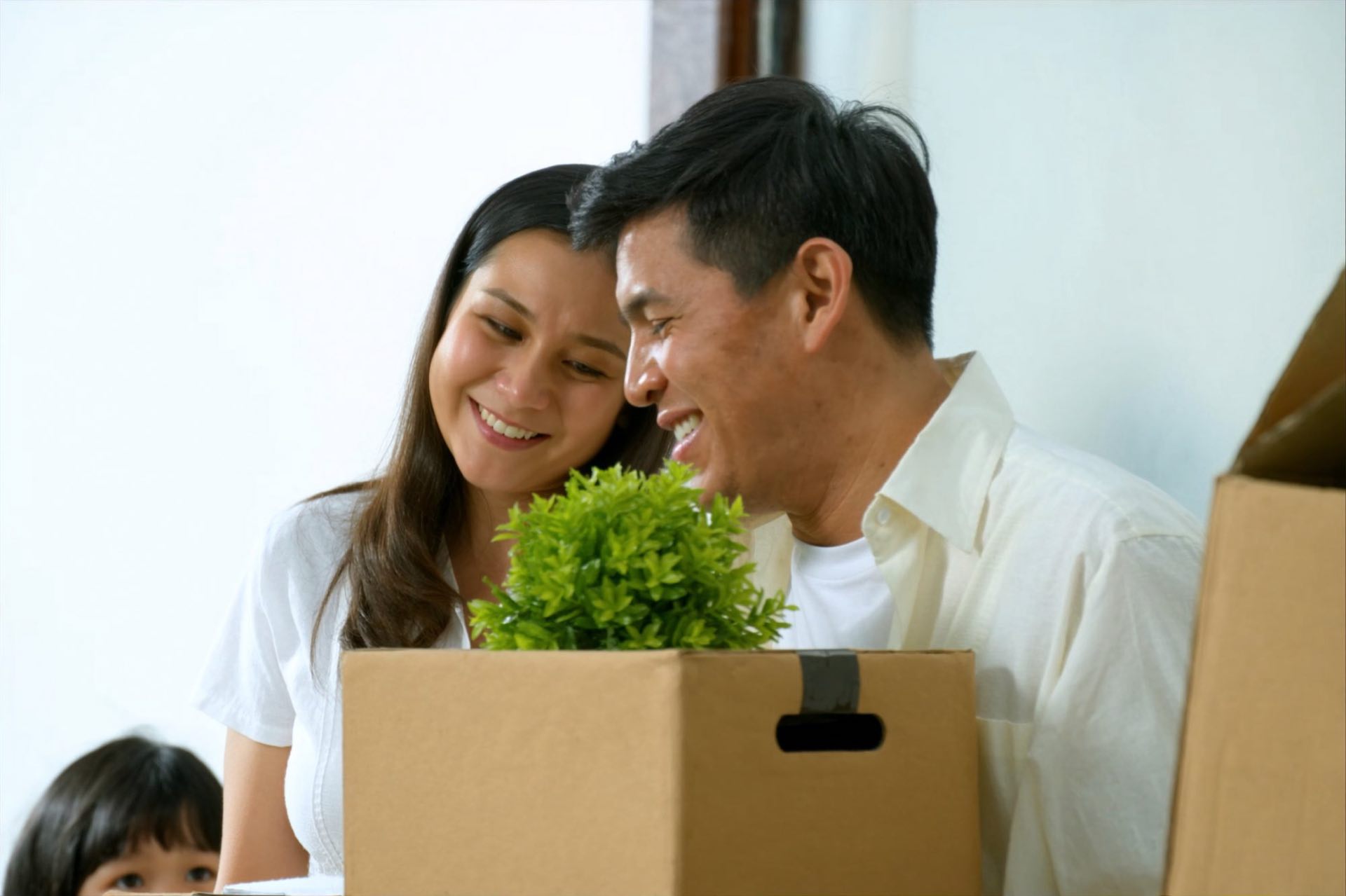 Family moving in
