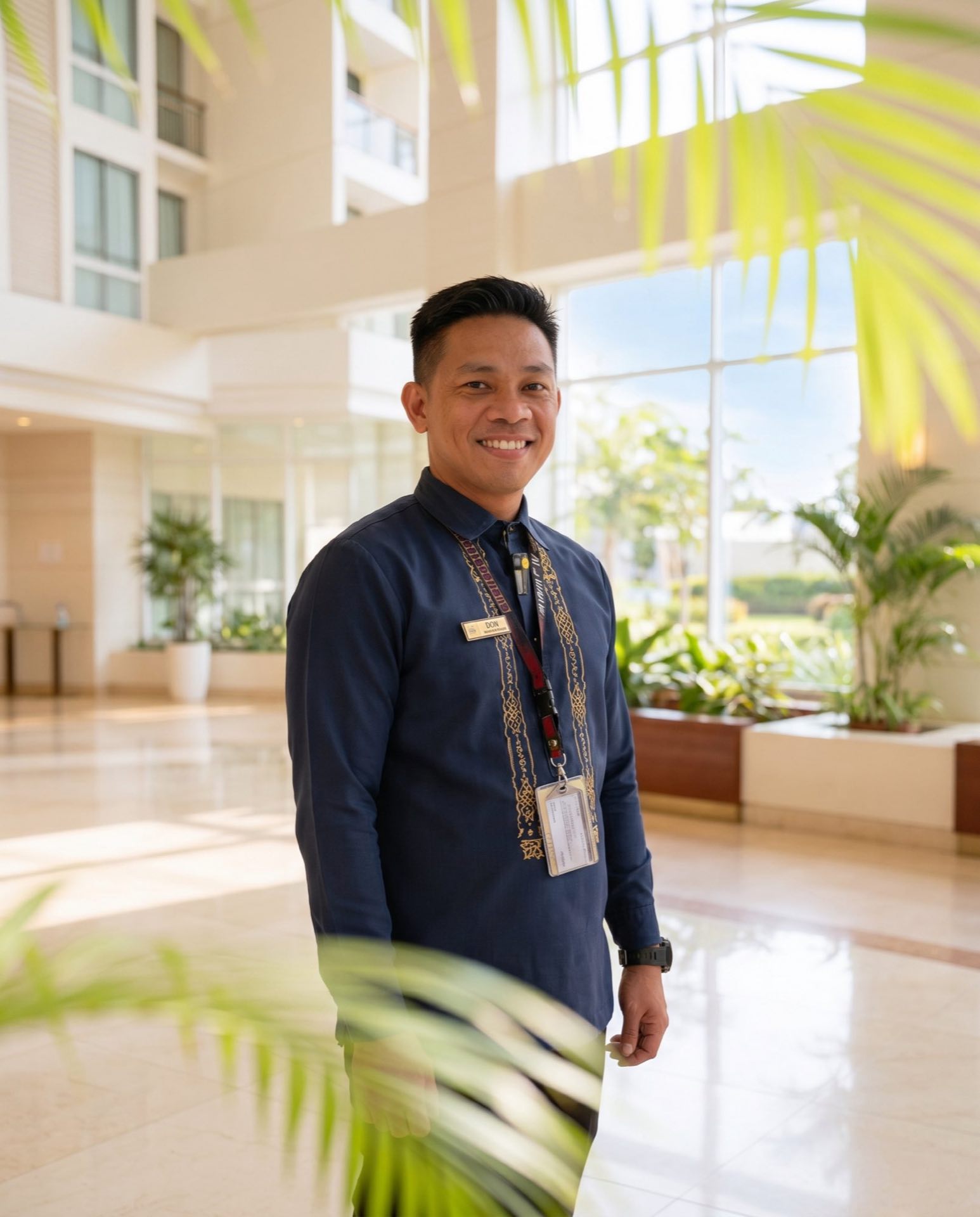 Concierge portrait